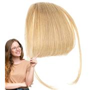 Ssdkpe Clip Bangs Human Hair, Human Hair Bangs Extensions, Neat Bangs Hair Extension, French Bangs Clip, Fake Bangs Fringe, Stylish Fringe Hairpieces For Dinner Date