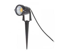 SSDXFJZR 10pcs/lot AC85-265V/12-24V LED Spotlight Landscape Light 3w/5w Ground Light Tree Light 6w RGBW Spotlight Light with Rod Outdoor Lighting(12v-3w-white,B)