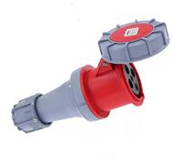 SSDXFJZR IEC60309 Waterproof Industrial Activity Female Plug 4Pin 125A 380-415V 3P+E Flame Retardant IP67