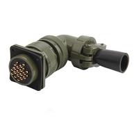 SSDXFJZR MS5015 16 Core Pin U.S. Military Standard Aviation Plug Connector MS3108A 24-5S MS3102A 24-5S Angle