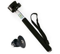 SSE 27" Extendable Handheld Monopod Selfie Stick Pole with Tripod Mount Adapter for GoPro Hero 3/4/5/6/7/8/9/10/11/12/13/14 - Lightweight, Durable & Adjustable for Travel, Sports & Vlogging