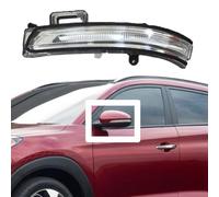 SSFENG Wing Mirror Indicator for Hyundai Tucson (TL) 2015 2016 2017 2018 2019 2020, Mirror Turn Signals Rearview Side Mirror Indicators Lamps Replacement 87613F8000 87623F8000,left