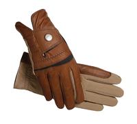SSG 4200 Hybrid Gloves - Brown/Tan - Size 6