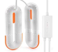 SSGLTEC Boot Dryer,Shoe Dryer, Ski Boot Dryer Portable, Soccer Cleat Dryer 360° Warm Air with Adjustable Length 3 Modes Timer, Shoes Dryer Portable Boot Glove Dryer for Ski Boots,Glove,Helmet