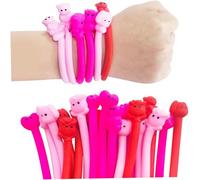 Ssguopte 12PCS Stretchy Fidget Toy BraceletsSensory Stress Relief Noodles for Kids Anti Anxiety
