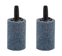 Ssguopte Air Stone Cylinder Aquarium Bubble Diffuser Airstones Fish Tank Bubble Stones for Oxygen Pump 2PCS