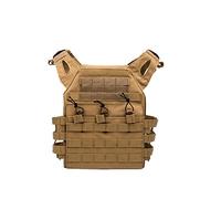 Ssguopte Chest Vest Camouflage Chest Protector Tactical Vest Outdoor Sports Body Armor for Outdoor Activities Free Size Khaki