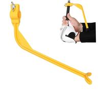 Ssguopte Golf Wrist Training Aid, Yellow Golf Swing Training Aid for Correcting Swings and Stop Swinging over the Top