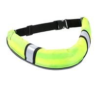 Ssguopte Life Jacket Belt, Reflective Automatic Inflatable Waist Life Preserver Belt PFD with Adjustable Buckle for Paddleboarding Fishing Boating Kayaking, No Gas Cylinder
