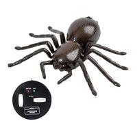 Ssguopte RC Tarantula Spider Toy Realistic Moving Remote Control Spider USB Rechargeable for Halloween Prank Party