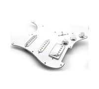 SSH Electric Guitar Pickguard Pickup Kit Set Loaded Prewired Pickups For FD ST Style Electric Guitar Silver