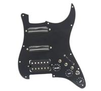 SSH Guitar Pickguard Wiring Loaded Prewired Silence Converter ST Electric Guitar Double Coil Pickup Black(3)