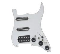 SSH Guitar Pickguard Wiring Loaded Prewired Silence Converter ST Electric Guitar Double Coil Pickup Black(7)