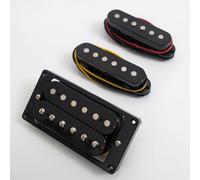 SSH Guitar Pickups for Fender ST Guitar Pickup Set, 4-Conductor Humbucker & Single Coil Pickups, Compatible with Stratocaster Style Electric Guitar, Coil Split Ready