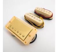 SSH Guitar Pickups for Fender ST Guitar Pickup Set, 4-Conductor Humbucker & Single Coil Pickups, Compatible with Stratocaster Style Electric Guitar, Coil Split Ready