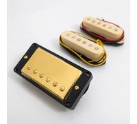 SSH Guitar Pickups for Fender ST Guitar Pickup Set, 4-Conductor Humbucker & Single Coil Pickups, Compatible with Stratocaster Style Electric Guitar, Coil Split Ready