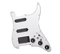 SSH High Output Loaded Prewired Scratchplate Coil Splitting 2 Humbucker With Coil Pickup Electric Guitar Pickguard (Color : Bk pickup)