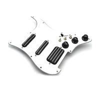 SSH Loaded Prewired Scratchplate Coil Splitting 2 Humbucker+4 Coil Pickguard Pickup With Single Cut Converter Pickup