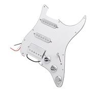 SSH Silver Pickup Pickguard Electric Guitar Pickguard Loaded Prewired Scratchplate Assembly Guitar Replacement Parts