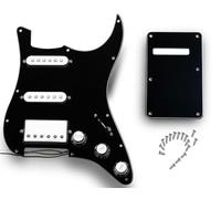 SSH03 prewired pickguard ST3 black