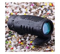 SSHHM Monocular Telescopes,Waterproof and Anti-Fog, High-Definition Vision, Easy to Carry, Easy to Grip and Non-Slip, Ergonomic/Black / 10×32