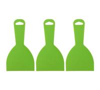 SSHHUI Plastic Putty Scraper Spreader Flexible Green Drywall Spatula 4" Paint Scraper Wall Painting(3pcs)