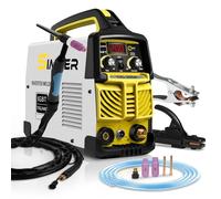 SSimder TIG Welder 140A, 2 in 1 MMA Stick DC Inverter DIY | Stainless Steel Precision, Auto Repair, Lift Arc Start, WP-17 Torch, 220V UK Plug, 6kg Lightweight