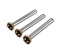 SSIMOO 1PCS 220V 1KW/1.5KW/2KW Electric Water Tubular Heater Immersion Heating Element 1 1/4 Inch Thread with Probe Tube kindly (Color : 2KW 260mmL, Size : 220V)