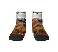 SSIMOO Fall Country Barn Novelty Socks For Ladies-Comfortable Adult Socks With Fashionable Patterns For Men Women