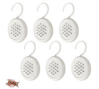 SSinaaes 6 Hanging Moth Repellent for Wardrobes, Kills Moths Larvae and Eggs, Clothes Moth Killer for Protect Clothes in Wardrobes & Drawers, Highly