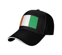 SSIULUS Flag of Ivory Coast Casquette Cap Hats,Trucker,Baseball Cap with Snapback,Perfect for Summer,Golf, Black, One size
