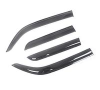 SSJDKHJ Visors Rain Guard Auto Side Window Wind Deflectors Visors Rain Guard Door Visor Vent Shade Dark Smoke Ventvisor For Insight 2010 2011 2012 2013 2014 Accessories