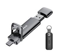SSK 128GB USB C Drive Up to 550MB/s, Fast USB-Stick Dual Drive Type-c +A USB3.2 Gen2 Solid State Drive, External SSD USBMemory Stick for Android Phone Laptop Tablet Mac Business Travel Essential