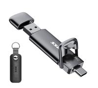 SSK 4 TB Portable External SSD,up to 1000 MB/s Fast External SSD Hard Drive Type-c +A USB3.2 Gen 2 Flash-Drive, USB-Memory Stick for iPhone 15/PS4/Android Phone/Tablet/Windows/Mac