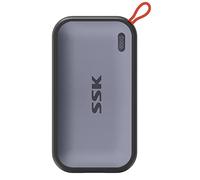 SSK 500GB External SSD Up to 1050MB/s Reading, USBC 3.2 Gen2 External Portable SSD Hard Drive for iPhone 15/16/Pro, PS5, Xbox, Laptop, MacBook/Pro/Air and More