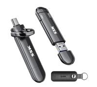 SSK 512GB SSD External Drive, Dual USB C+A Memory Stick Up to 1000MB/s