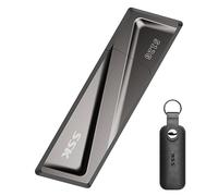 SSK 512GB USB SSD Solid State Flash Drive 550MB/s Super-Fast Transfer Speed USB 3.2 Gen2 Thumb(Jump) Drive Memory Stick + USB C Adapter for Type-c Smartphone, Laptop, MacBook/Pro/Air and More