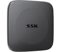 SSK Portable External 128GB SSD,up to 550MB/s,External hard drive with Type C to USB C/A Cable,Fast Solid State Drives USB 3.2 GEN2 External storage for iPhone 15/Android/Windows/Tablet/Mac/Xbox