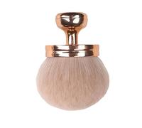 SSKHE 1PC Extra Large Bronzer Body Makeup Brush,Leg Makeup Bronzer and Sunscreen Application Applicator,Portable Self Tanning Brushs,3 Inch Wide Foundation Brush Oval Face Makeup Brush(Rose Gold,One