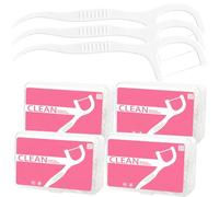 SSKHE 200-Pack Dental Floss Picks with Travel Cases 2-in-1 Interdental Cleaners for Plaque Removal & Food Debris, Portable Oral Care Kit for Home & On-The-Go
