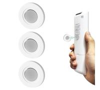 SSKHE 3PCS Magnetic Remote Control Holder for Remote,Wall Mounted Storage,Organize Multiple Remote for Space Saving