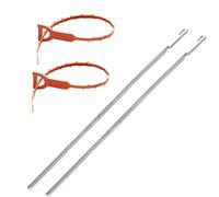 SSKHE 4PCS Sink Unblocker Cleaning Tools, 60cm Extended Drain Snake Pipe Cleaners, 51cm Hair Clog Remover Sink Unblocker Snake, Sink Unblocker Brush, Hair Clog Remover Tool for Bathroom Kitchen Toilet
