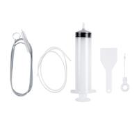 SSKHE 5 - Piece Fridge Cleaning Tool SetReusable, Multi - Functional Kit with Flexible Brush for Fridge Drain Unblocking, Thorough Drain Cleaning & Versatile Application in Comprehensive Kitchen.