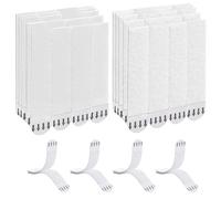 SSKHE Large Picture Hanging Strips Heavy Duty 36Pair (72 strips) Picture Canvas Hanger No Nails,Photo Frame Stickers for Wall,Damage Free Adhesive Poster Refill Mounting Strips (White)