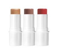 SSKHE Makeup Stick Kit - Highlighter Makeup, Contour Stick, Bronzer Stick & Blush Stick Trio - Cream Face Contour Set, Long-Lasting, Portable, Suitable for All Skin Tones, Daily & Party Use