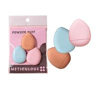 SSKHE Mini Powder Puff,Perfect for Setting and Baking, Mini Makeup Puffs for Loose Pressed Powder, Precise Under Eye and Blemish Application, 3 Pack