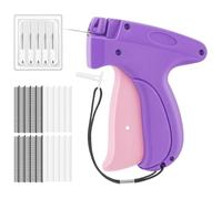 SSKHE Stitch Gun for Clothes, Mini Portable Stitch Gun, Stitchy Quick Clothing Fixer, Clothes Tagging Machine with 5 Replacement Needles,1000 Black & 1000 White Micro Fasteners