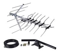 SSL 36 Element TV Aerial KIT 4G & 5G Filtered Loft & Outdoor Digital TV Aerial for Digital HD TV With Full Kit High Performance