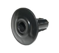 SSL Satellites Single Black Grommet 2 Pack Feed Thru Wall Bushing for Coax Cable RG6 RG59