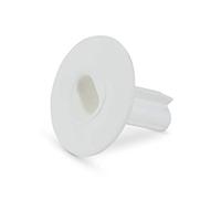 SSL Satellites Twin Clear Grommet 1 Pack Feed Thru Wall Bushing for Coax Cable RG6 RG59